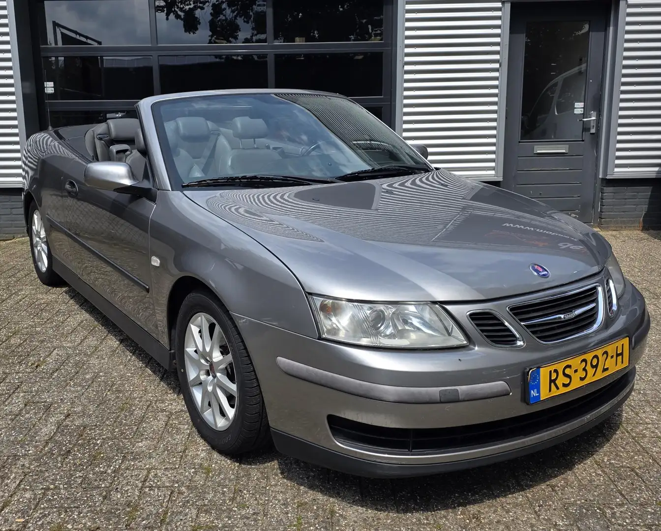 Saab 9-3 Cabrio LINEAR **APK-LEDER-G3** Šedá - 1