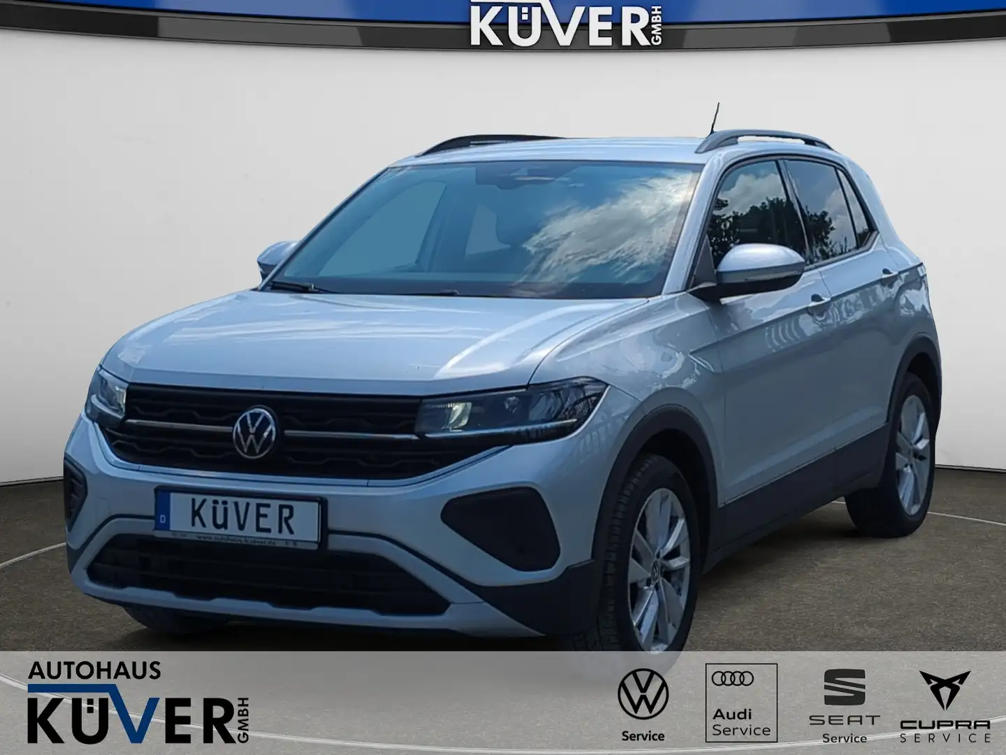 Volkswagen T-Cross Life 1,5 TSI DSG ACC+AHK+Shzg.+17´´ Silber - 1