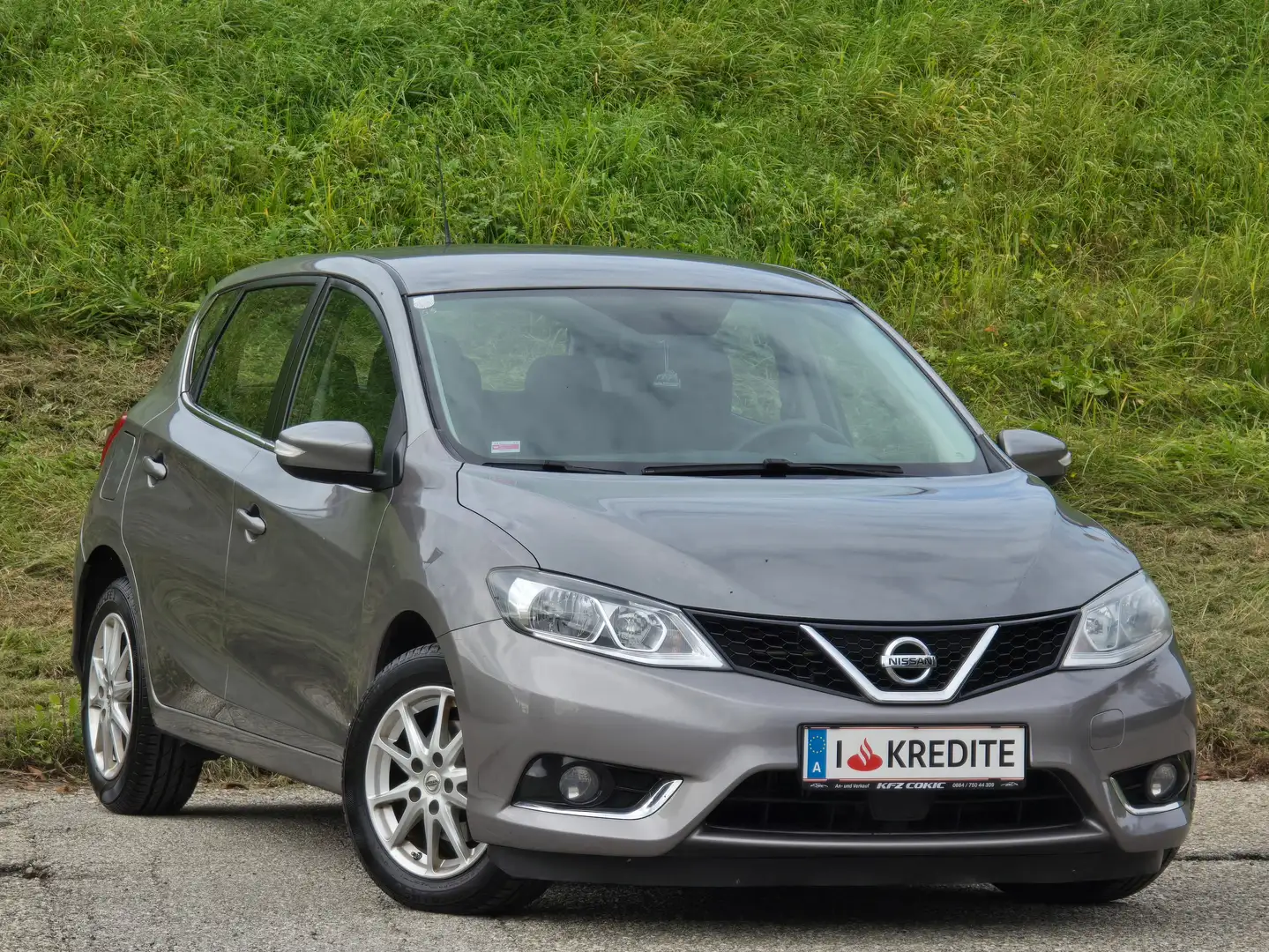 Nissan Pulsar Acenta Top* Kredit* Tempomat* Klima* Neues Pickerl Gris - 2