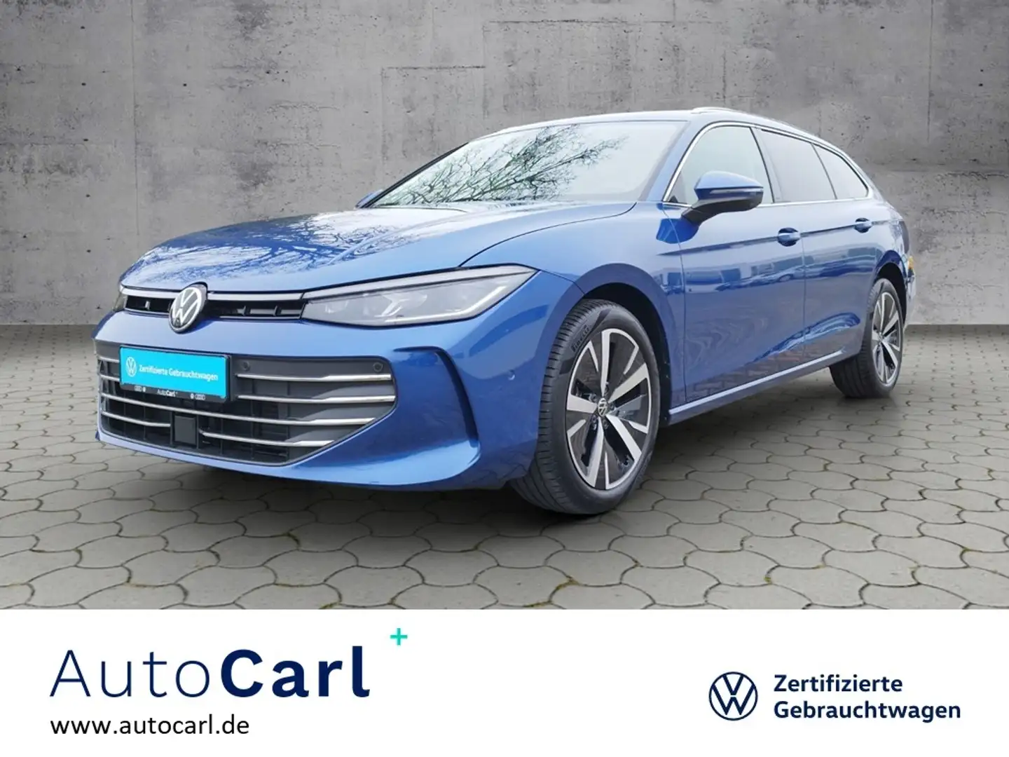 Volkswagen Passat Variant Business 2.0 TDI DSG IQ.LIGHT/DRIVE KLIMA LED NAV Blau - 1