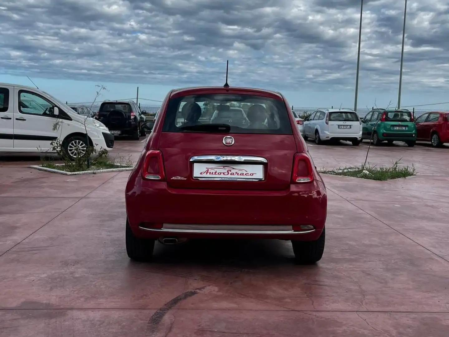 Fiat 500 500 1.3 mjt Lounge 95cv Rosso - 2
