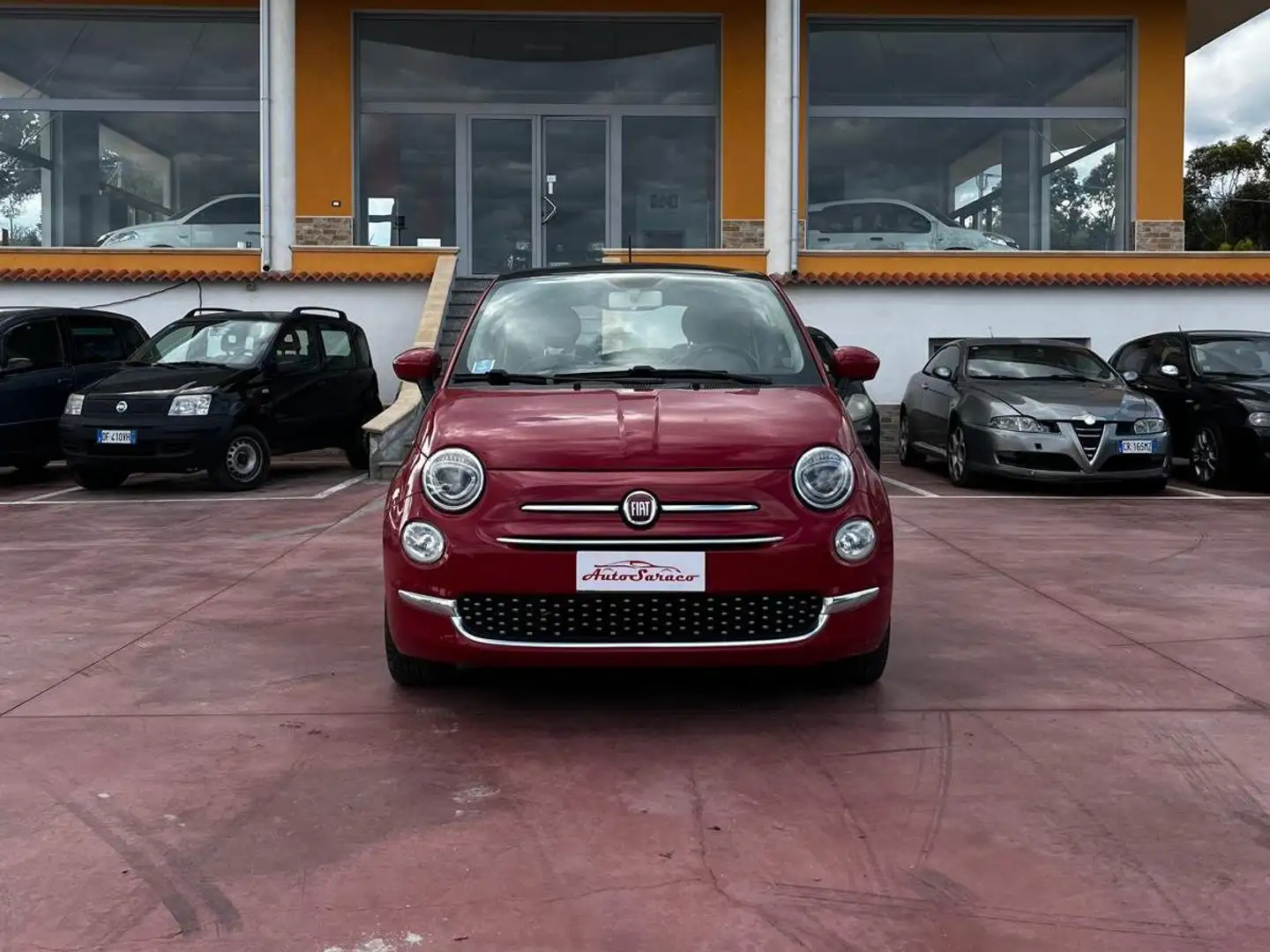 Fiat 500 500 1.3 mjt Lounge 95cv Rosso - 1