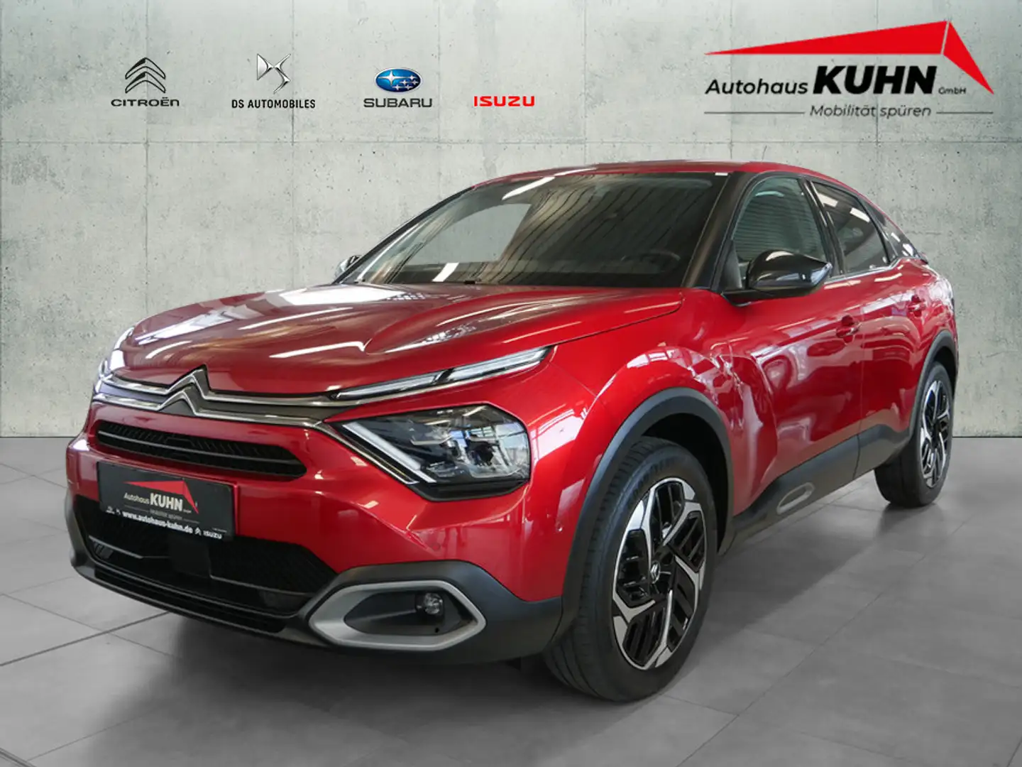 Citroen C4 PureTech 130 Shine SHZ KAMERA NAVI HUD LED Red - 1