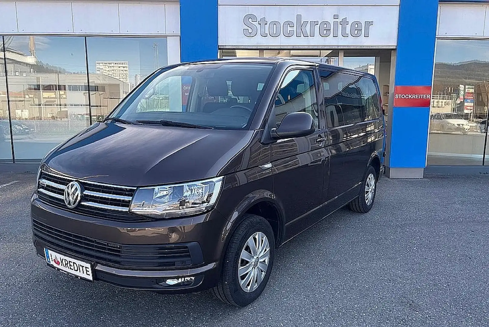Volkswagen T6 Caravelle 2,0 TDI 4Motion**MWST ausweisbar*AHK*TEMPO Hnědá - 1