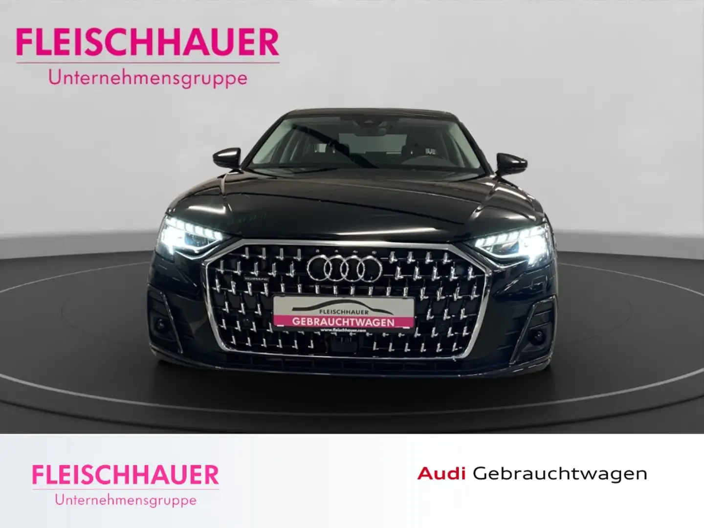 Audi A8 50 TDI quattro Matrix+Navi+AHK+Kamera+App-connect Schwarz - 2