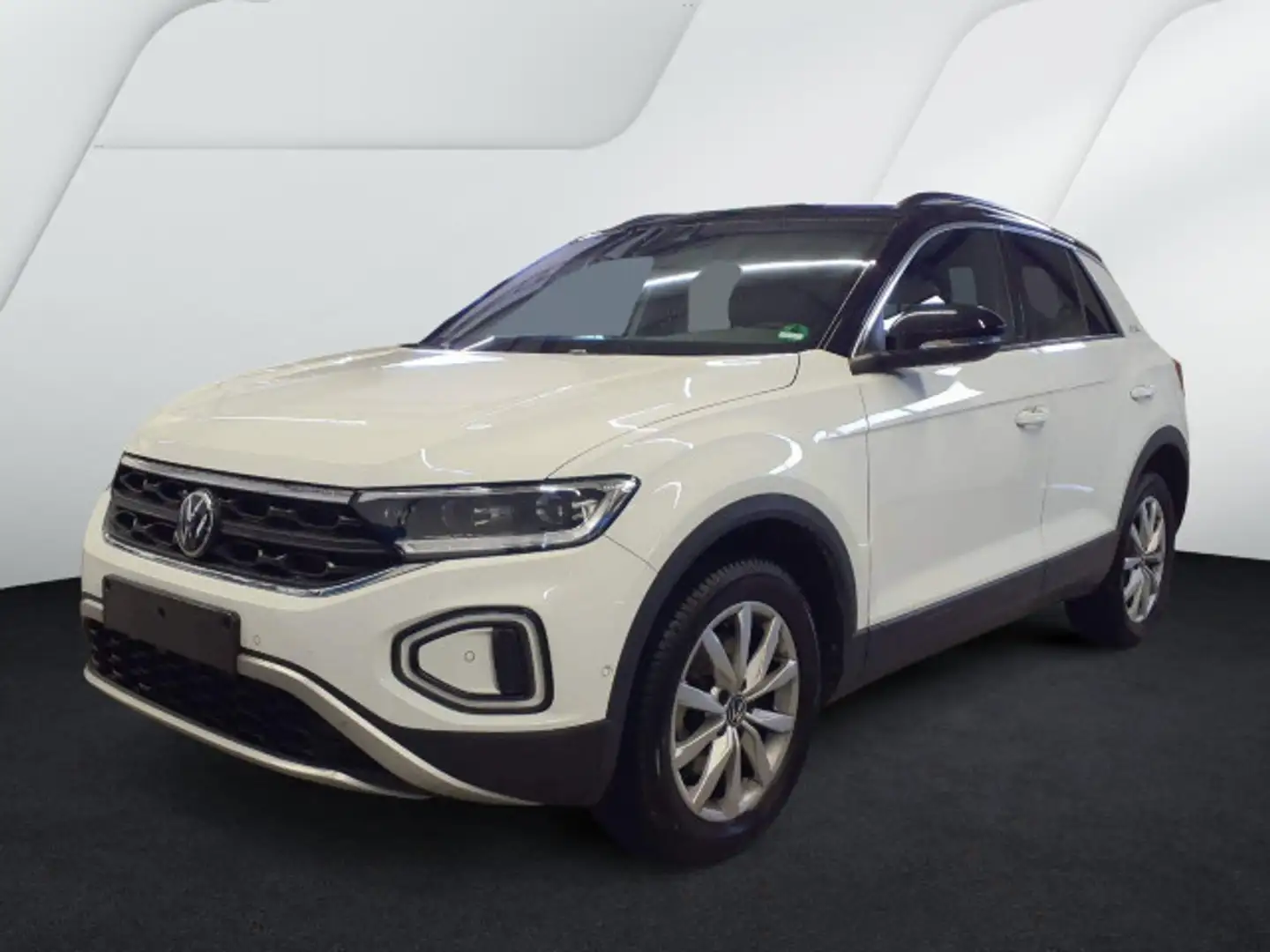 Volkswagen T-Roc 2.0 TDI DSG GOAL LM18 AHK KAMERA NAVI ASSI Weiß - 2