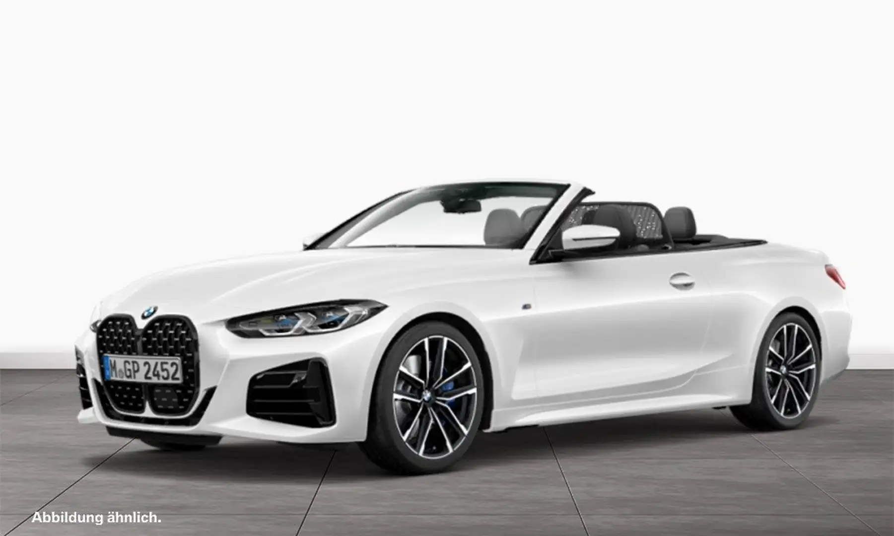 BMW 440 M440i Cabrio Head-Up HK HiFi DAB WLAN AHK Shz Weiß - 1