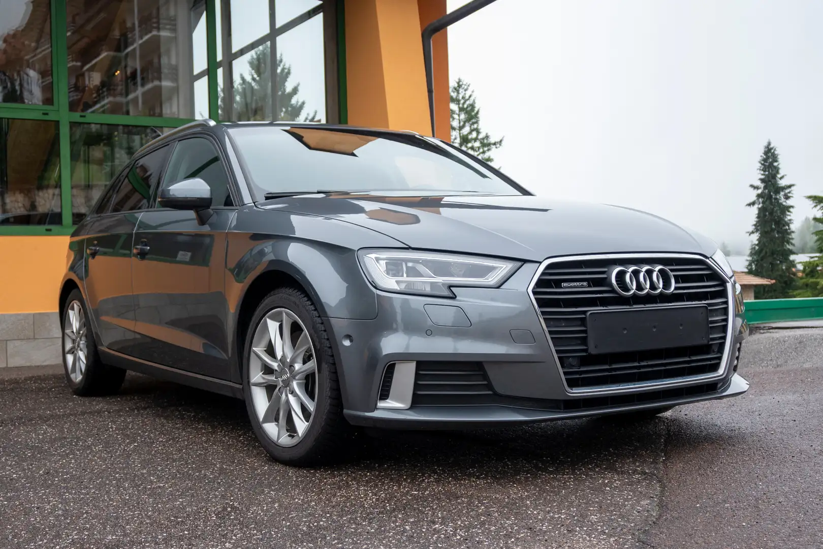 Audi A3 A3 2.0 TFSI quattro Sport - GANCIO Gris - 2