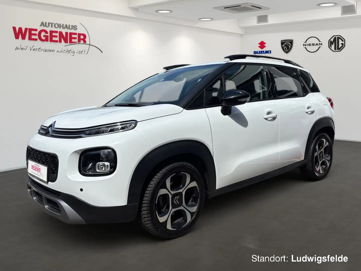 Citroen C3 Aircross C3 AIRCROSS 1.2 AT ALLWETTER*SCHIEBEDACH*SHZ*PDC Weiß - 1