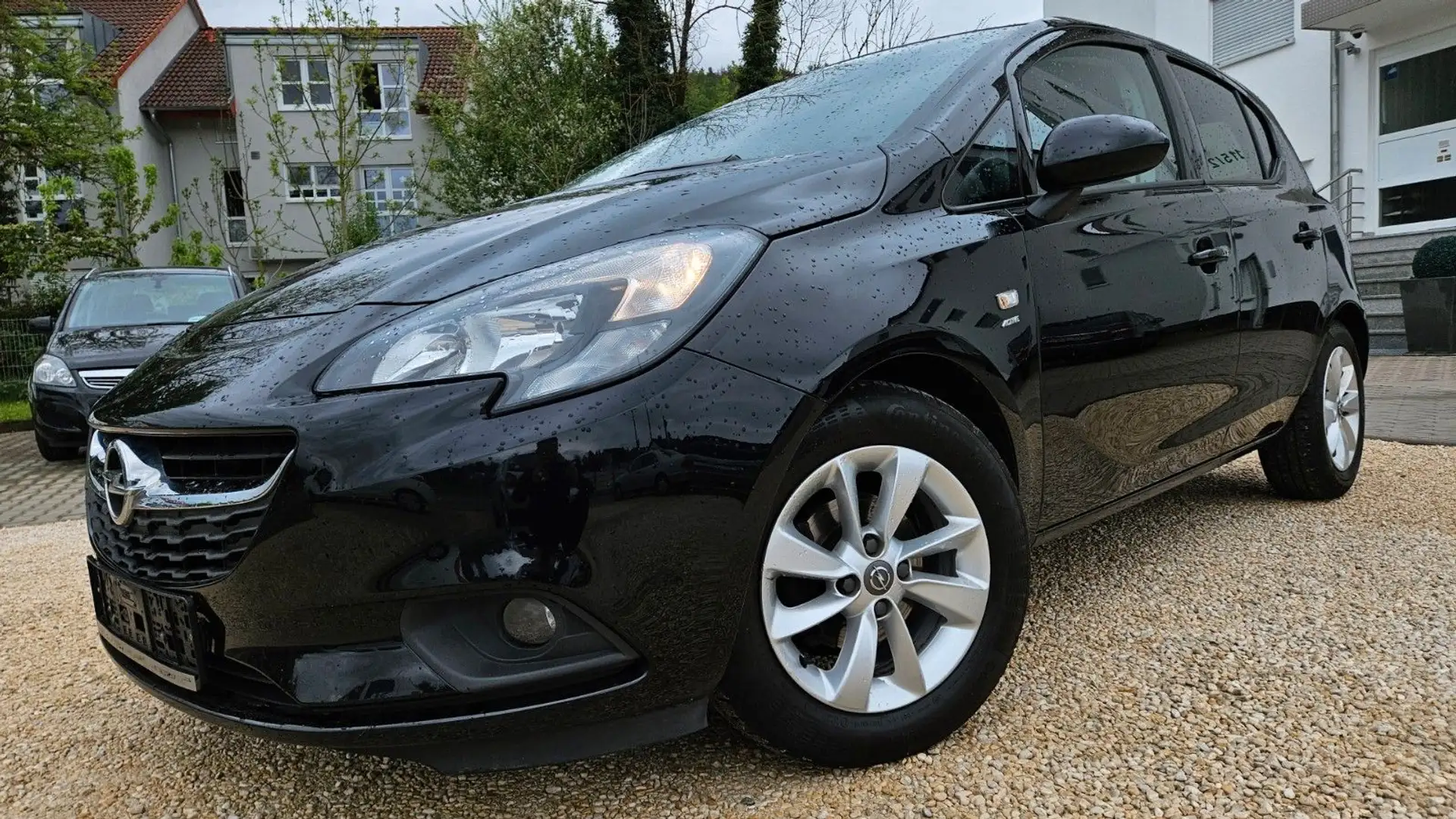 Opel Corsa 1.4+ TÜV+GARANTIE+KLIMA+TEMPO+1HAND Schwarz - 1