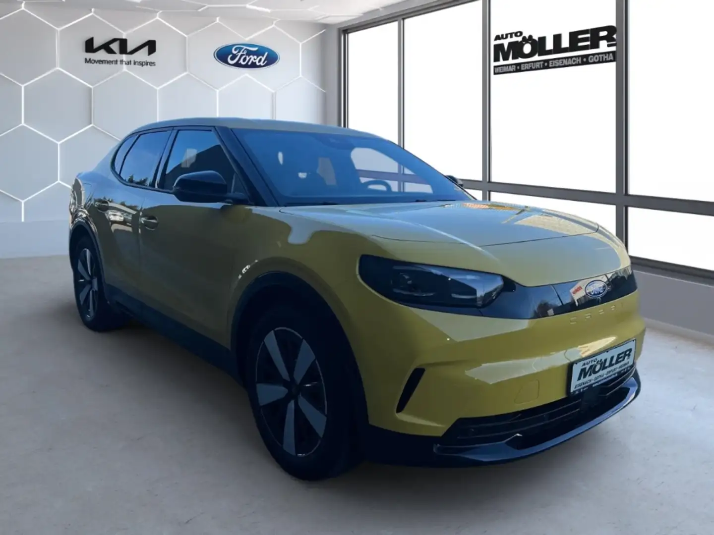 Ford Capri 79 kWh AWD Wärmepumpe AHK Ergo-Sitze Fahrerass.Pak Jaune - 2