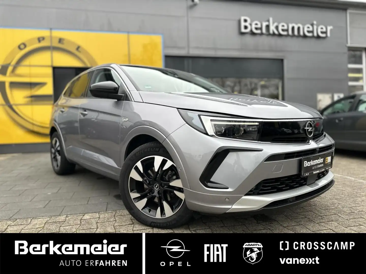 Opel Grandland 1.2 AT Elegance ** ACC/Kamera ** Grau - 1