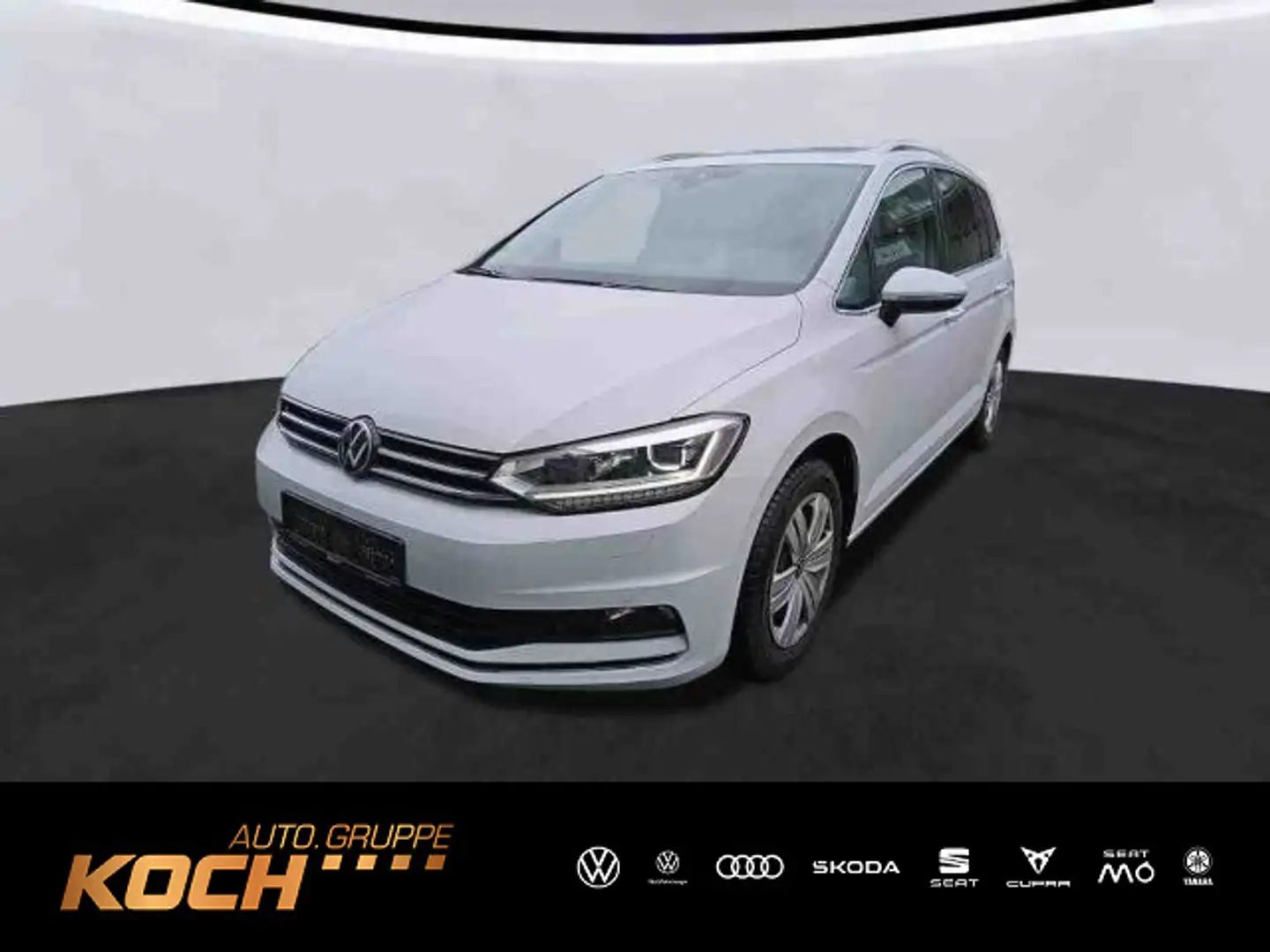 Volkswagen Touran 2.0TDI Highline NAVI AHK PANO LED KLIMA S Weiß - 1