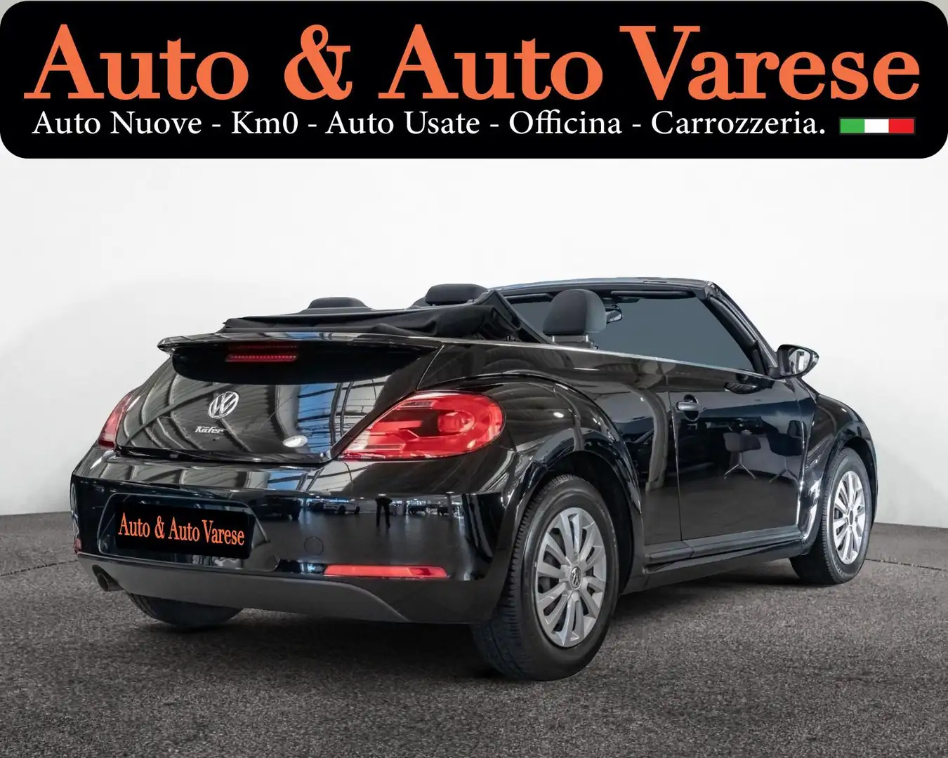 Volkswagen Maggiolino Cabrio 1.2 TSI Design Fekete - 2