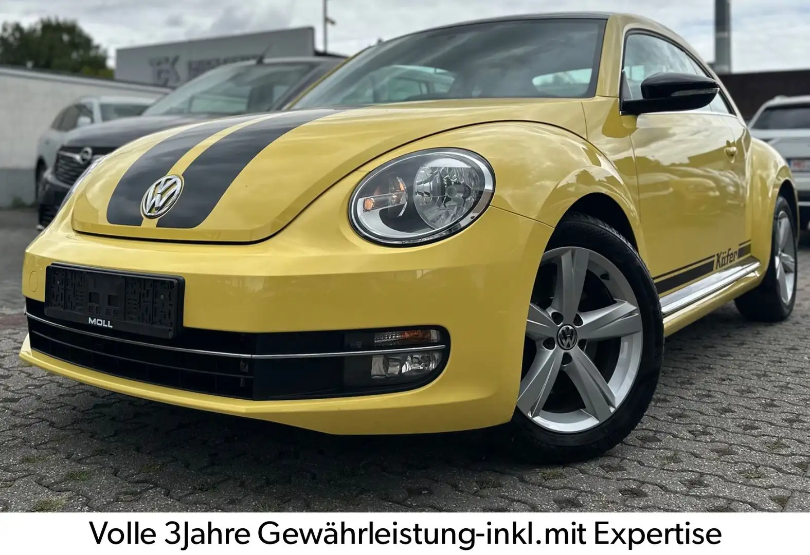 Volkswagen Beetle BEETLE *SPORT*1HAND-AUTOMATIK-ALLWETTER-KLIMA-NR Gelb - 1