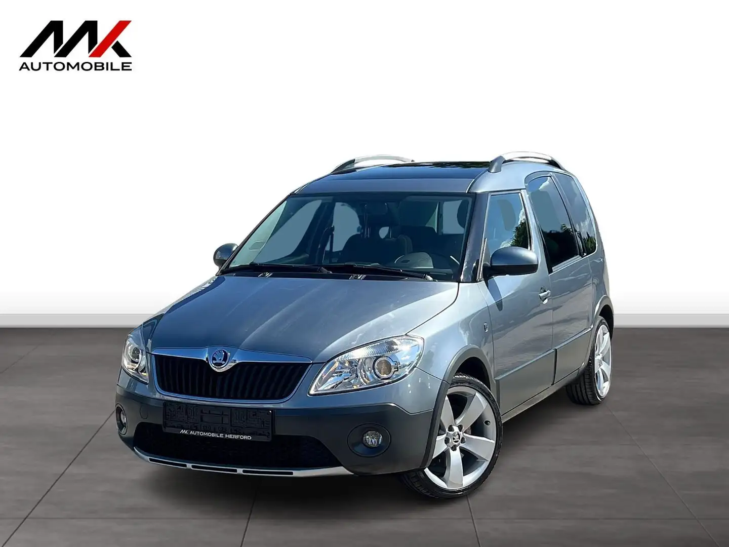 Skoda Roomster Scout Plus Edition *2.Hand*AHK*TÜV*PDC* Gris - 1