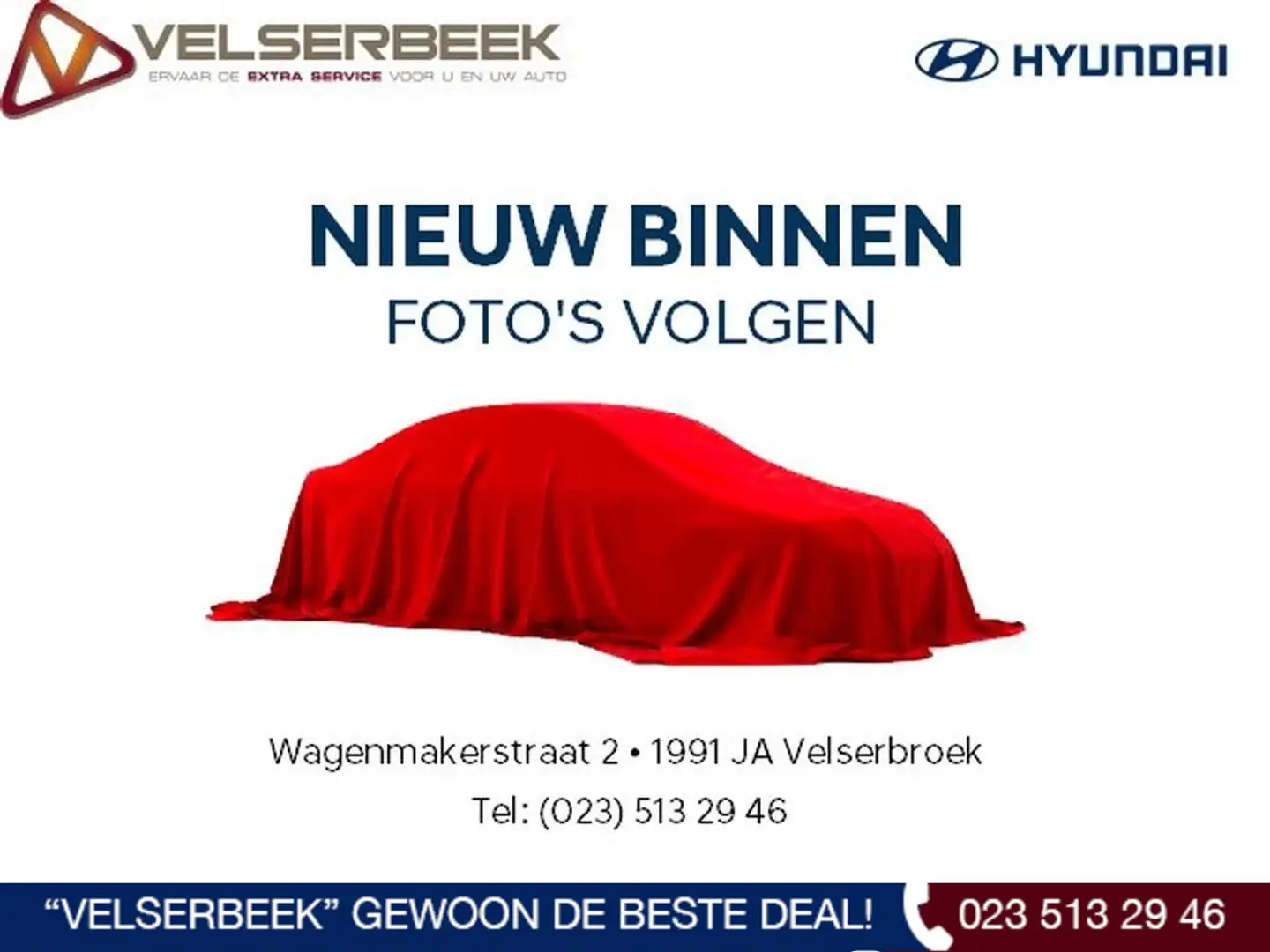 Hyundai TUCSON 1.6 T-GDI HEV Comfort *14.662 Km / Trekhaak / LMV* Rood - 1