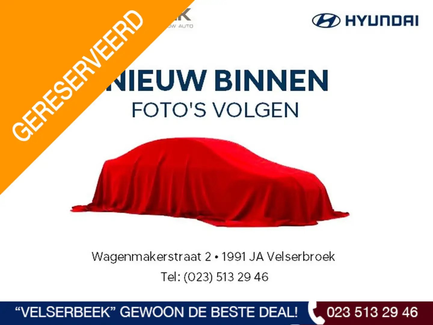 Hyundai TUCSON 1.6 T-GDI HEV Comfort *14.662 Km / Trekhaak / LMV* Rouge - 1