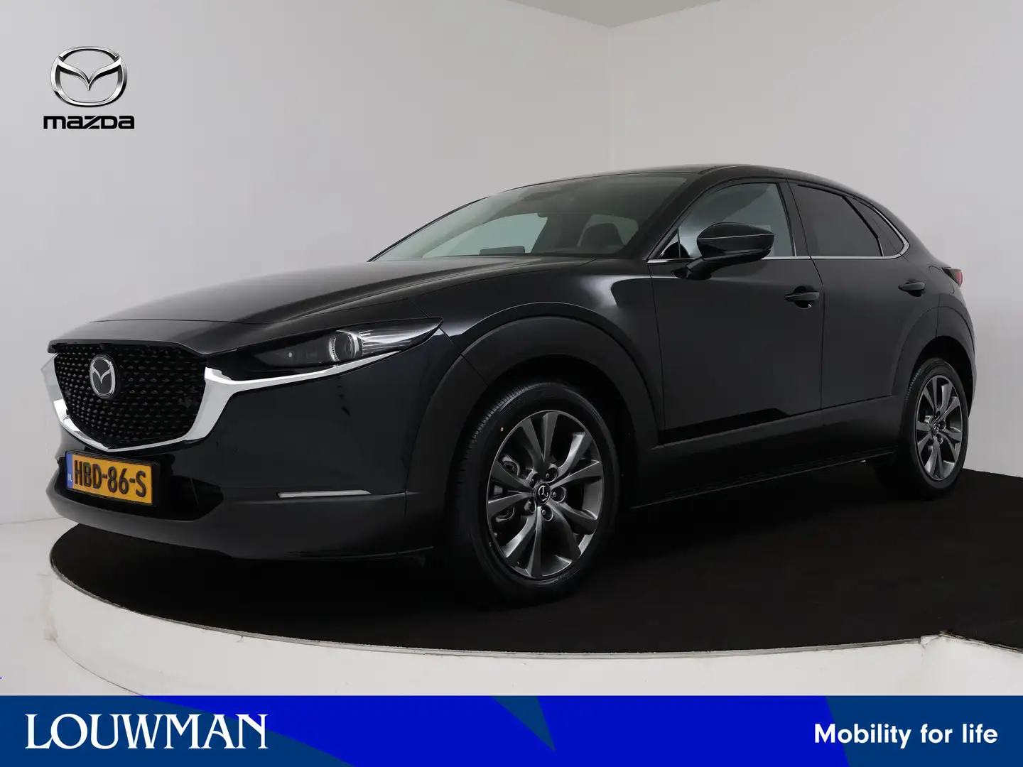 Mazda CX-30 2.0 e-SkyActiv-X M Hybrid Exclusive-line automaat Zwart - 1