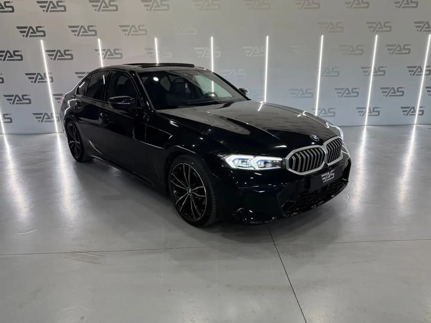 BMW 320 320d Auto. Noir - 2