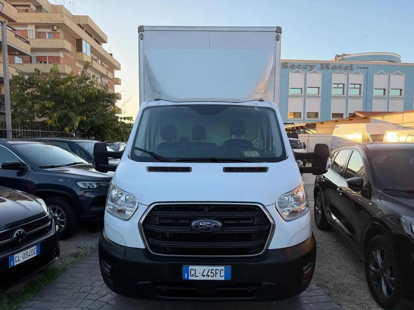 Ford Transit 350 2.0 EcoBl.130CV l4 Ca Trend sponda caricatrice Weiß - 2