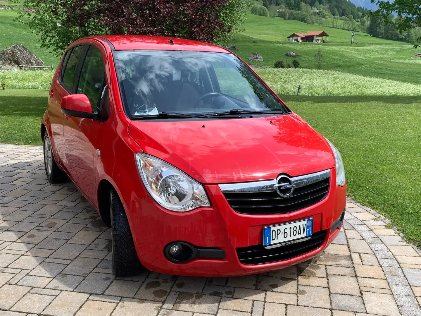 Opel Agila Agila 1.2 16v Enjoy 86cv Rosso - 1