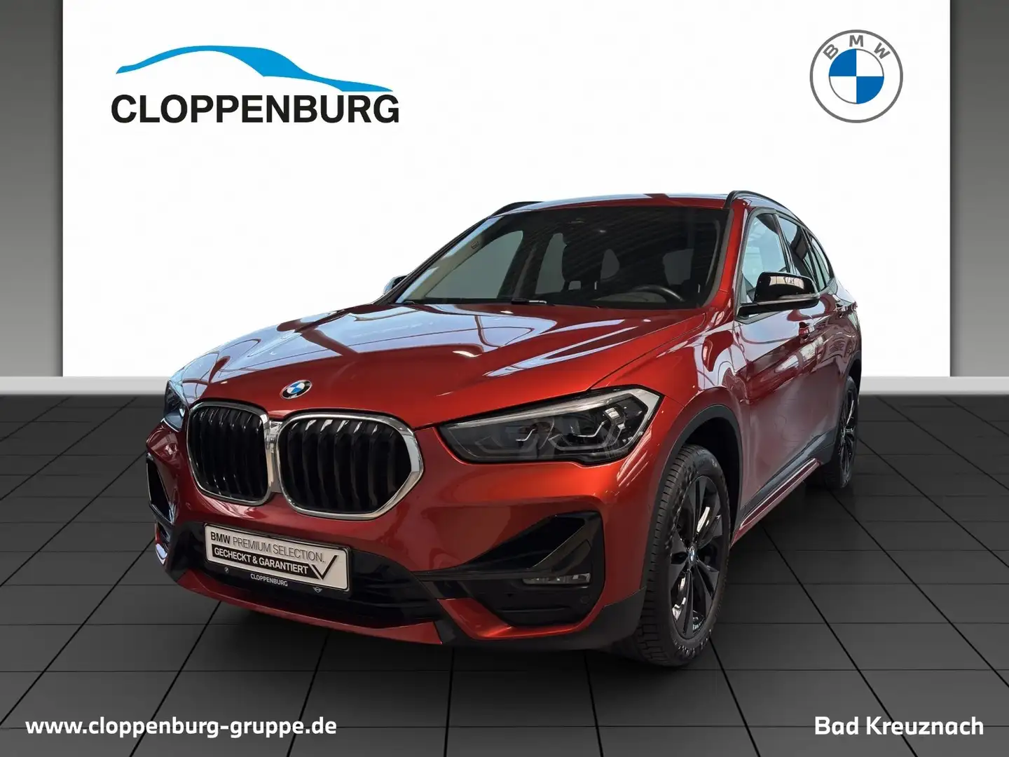 BMW X1 sDrive18i Sport Line Navi+E.Sitze Memo.+SHZ Orange - 1