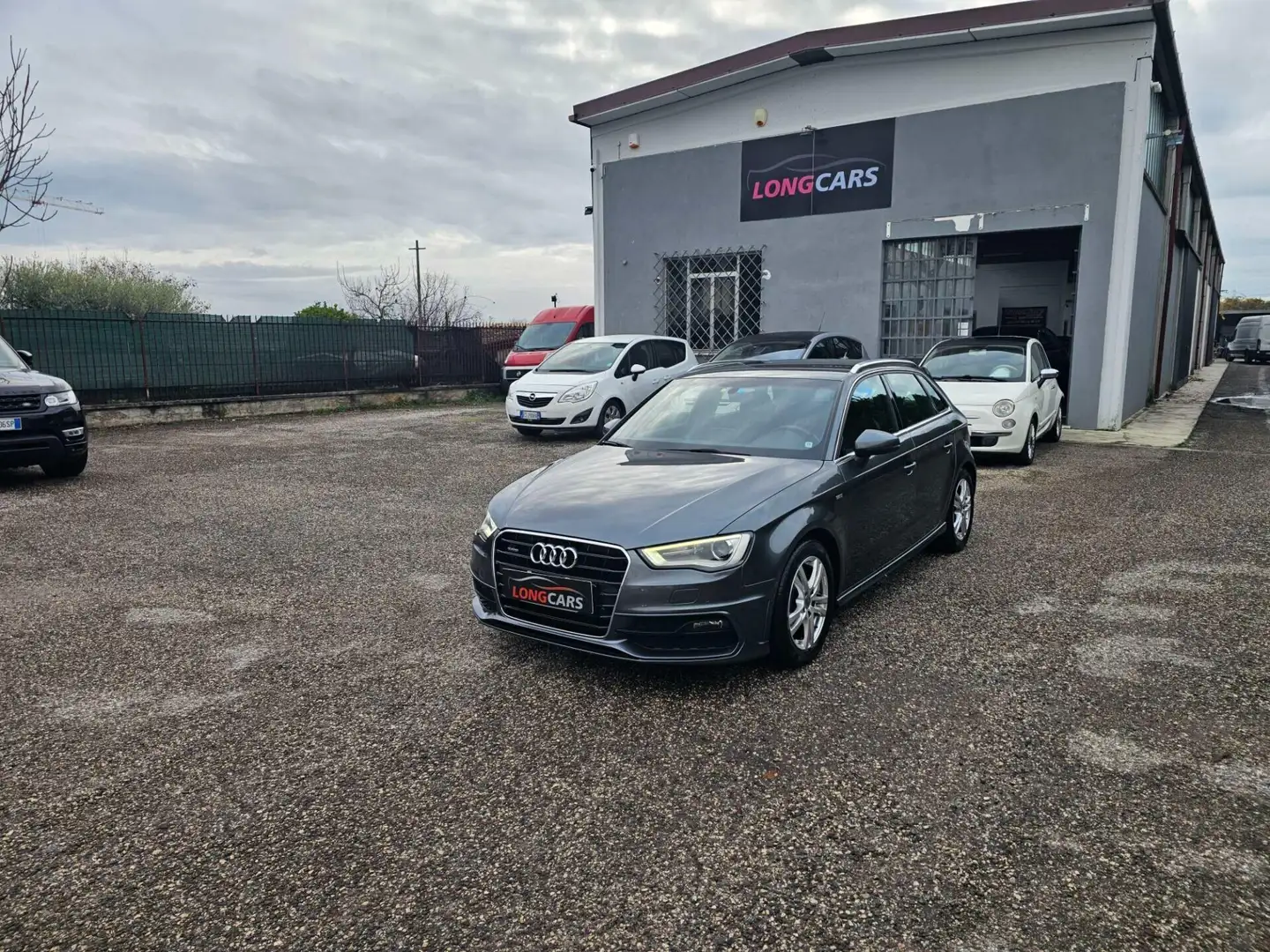 Audi A3 A3 SPB 2.0 TDI 184 CV clean diesel quattro S troni Grijs - 1