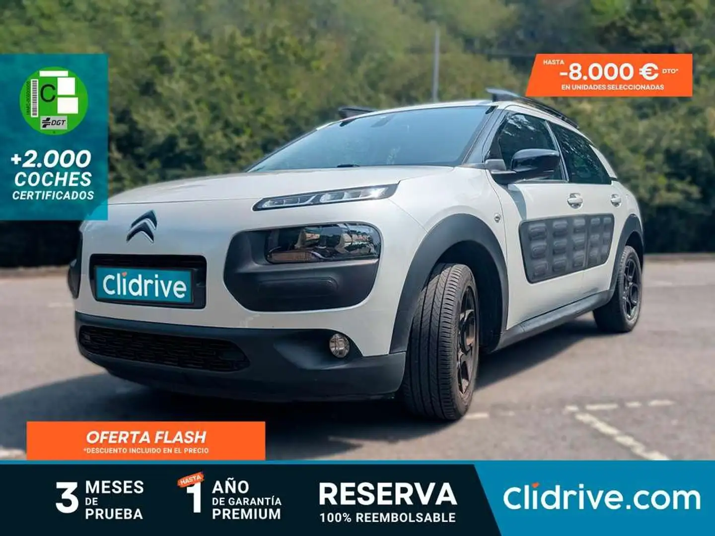 Citroen C4 Cactus 1.2 PureTech Feel 82 Blanco - 1