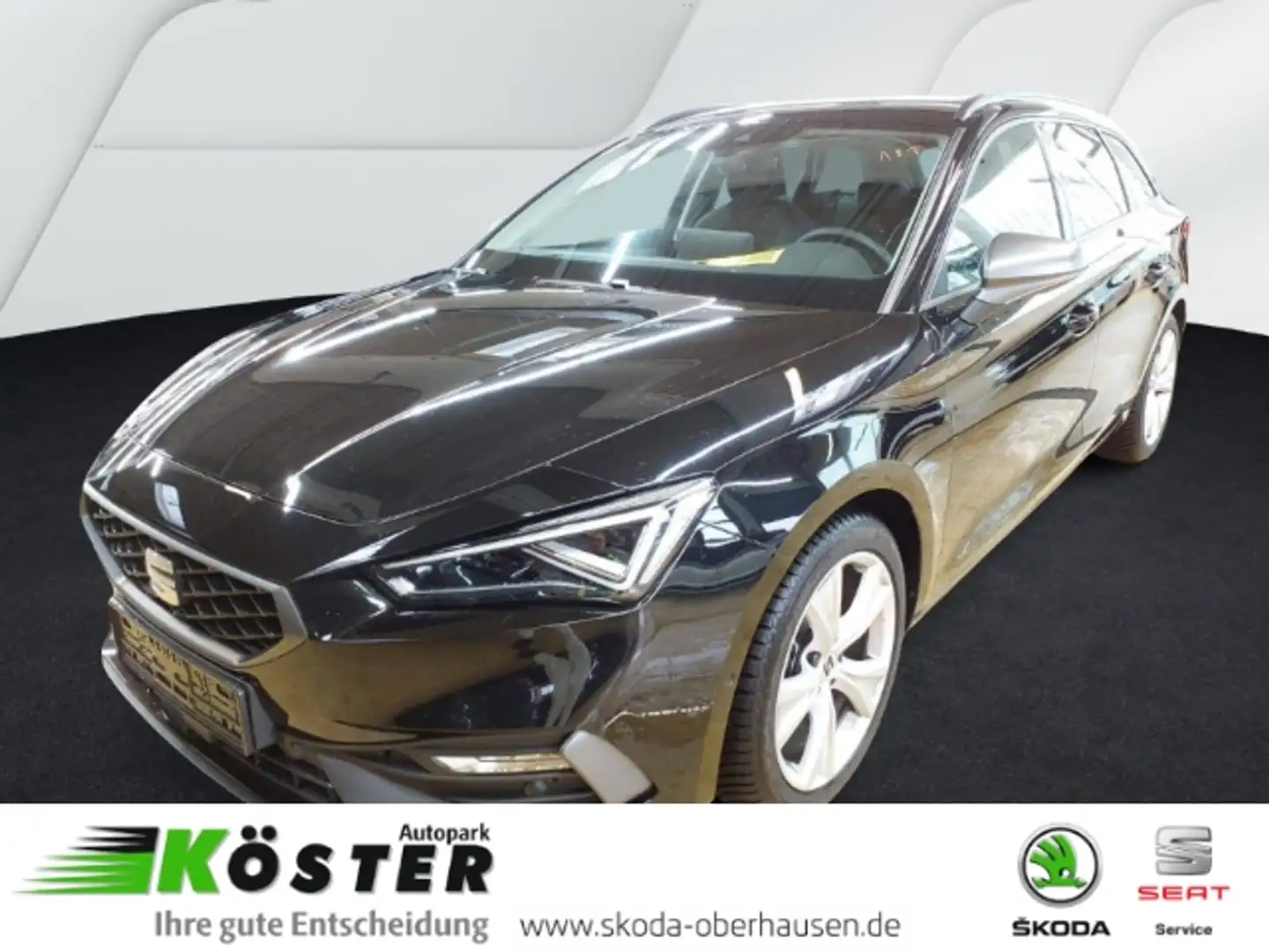 SEAT Leon SP FR-Line 1.5 eTSI 110kW 7 G DSG ACC*MATRIX*VISIO Nero - 1