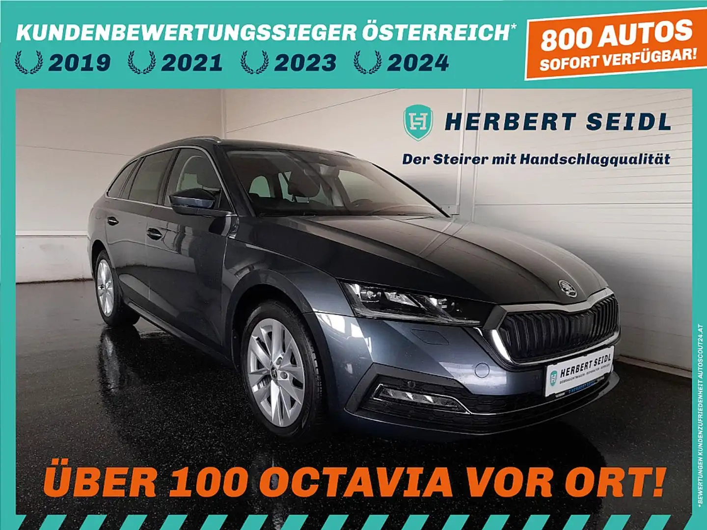 Skoda Octavia Combi FIRST ED 2,0 TDI DSG *MATRIX-LED / HEAD-U... Grau - 1