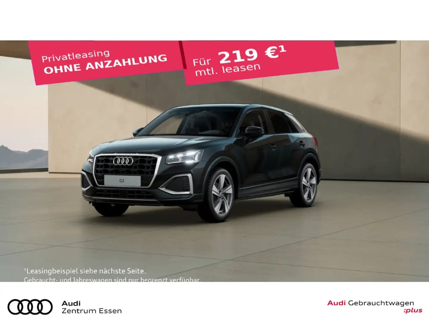 Audi Q2 Advanced 30 TFSI 6-GANG MATRIX LED AHK NAV PLUS Schwarz - 1