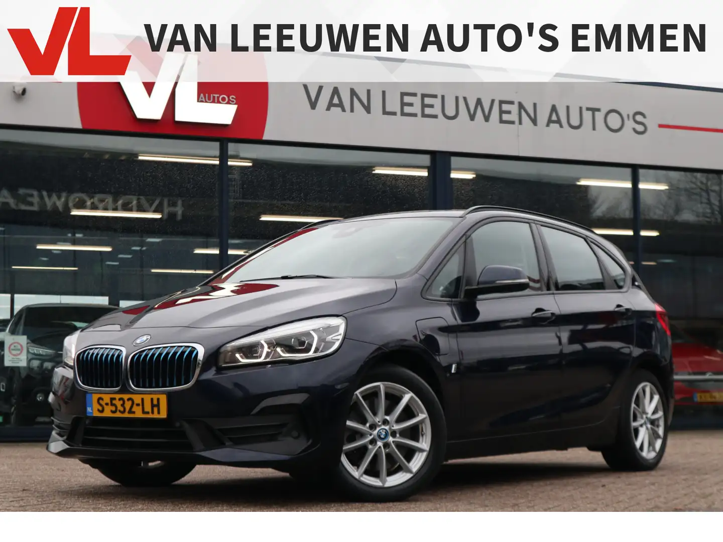 BMW 225 2-serie Active Tourer 225xe iPerformance High Exec Blauw - 1