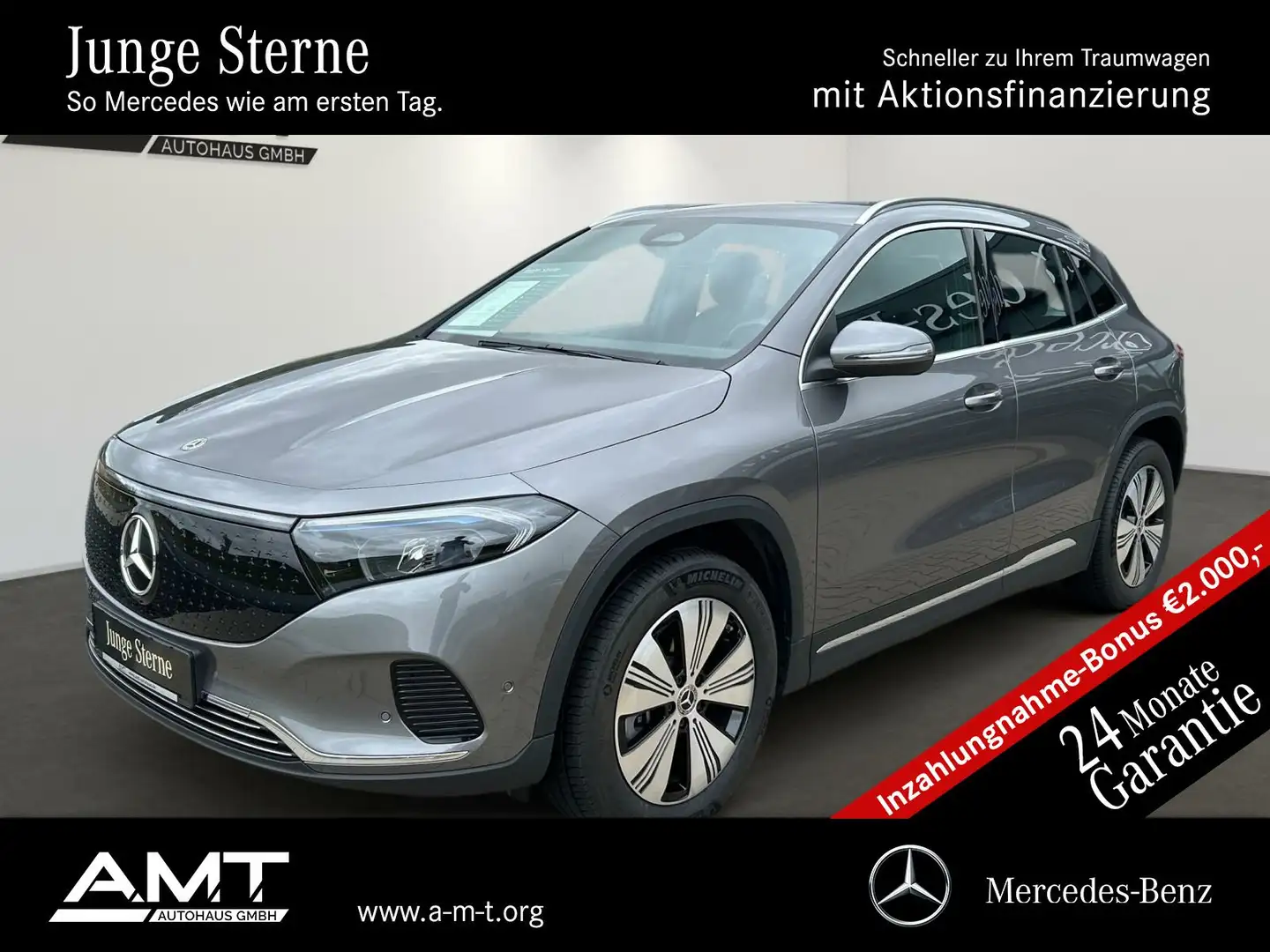Mercedes-Benz EQA 300 4MATIC Progressive Advanced*AHK*Kamera Grau - 1