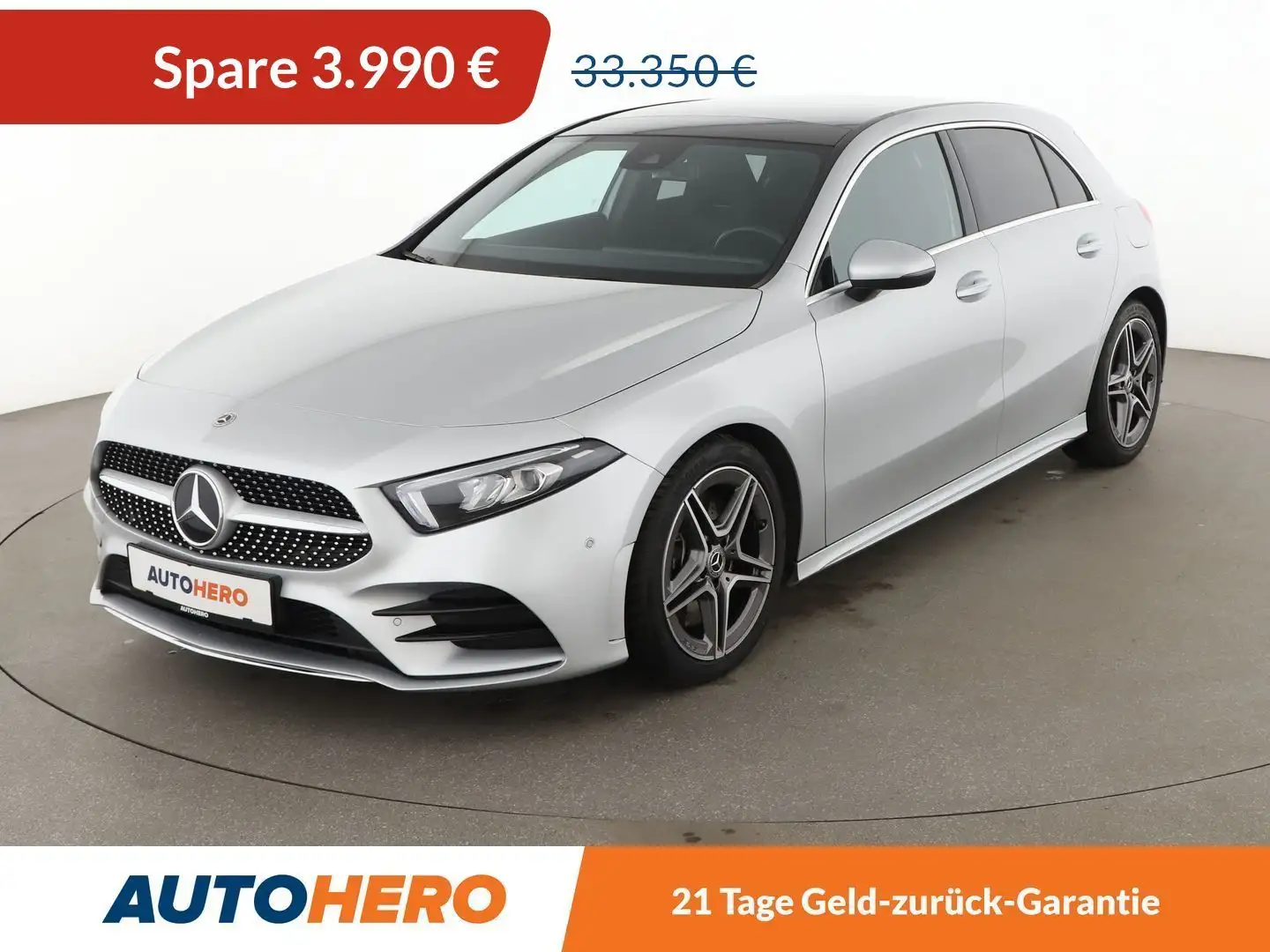 Mercedes-Benz A 250 A 250 AMG Line Aut. *LED*NAVI*TEMPO*VC*CAM* Silber - 1