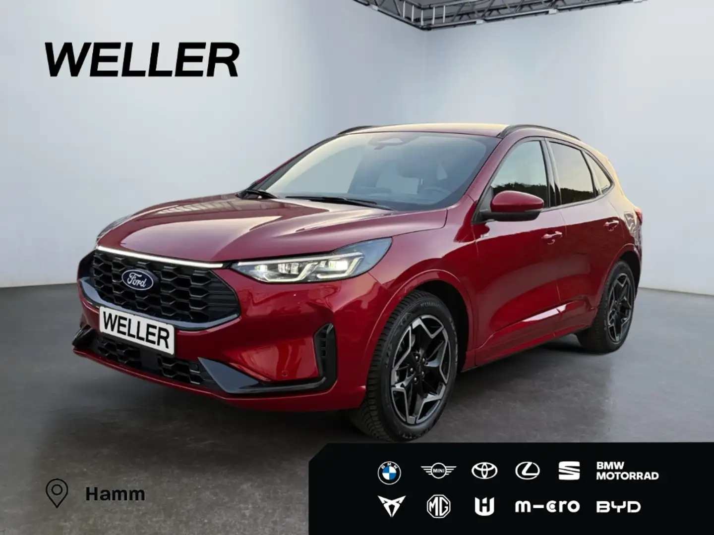 Ford Kuga 1.5 EcoB ST-LINE *19Zoll*HUD*LED*4xSHZ*CAM* Rouge - 1