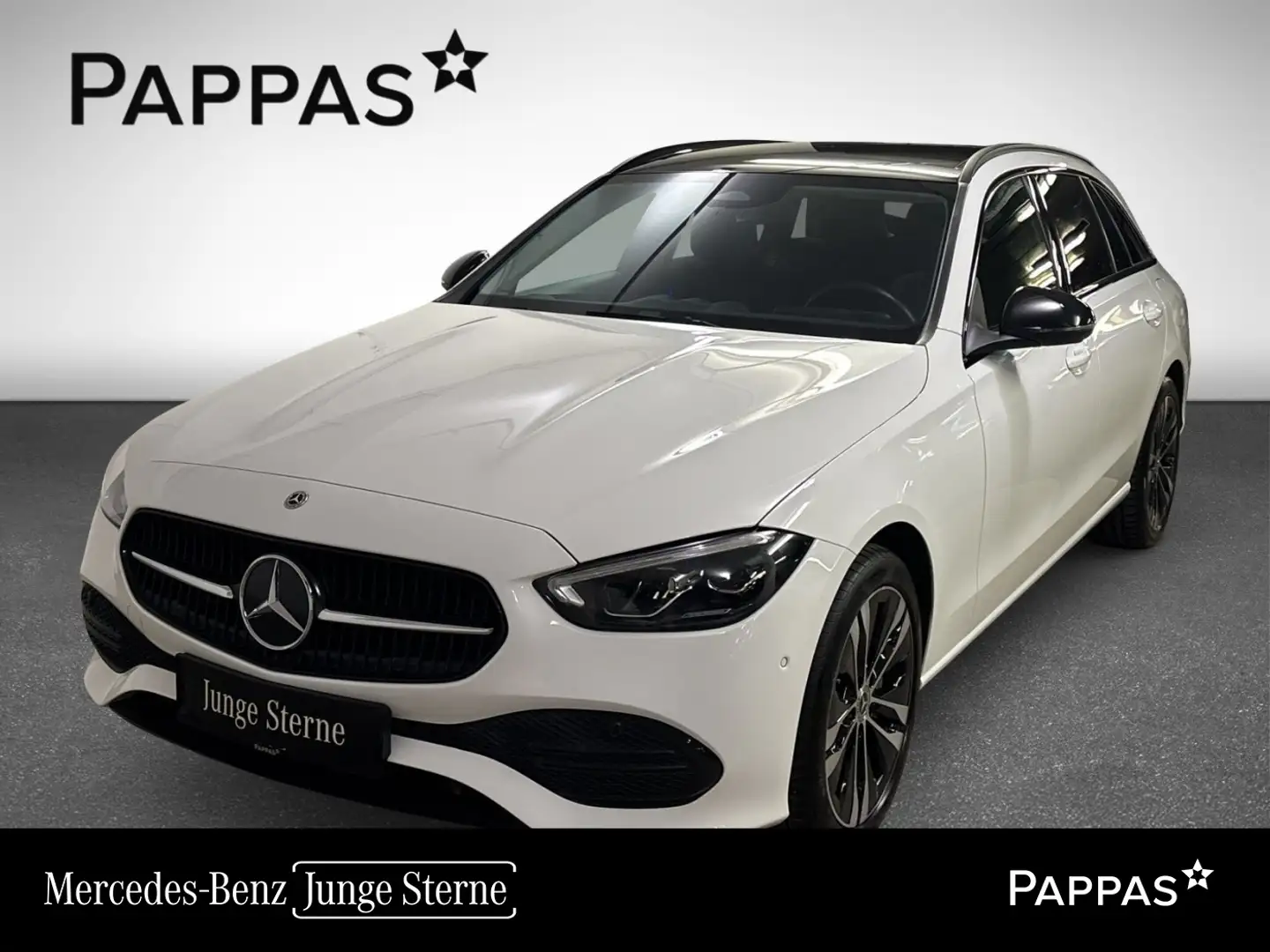 Mercedes-Benz C 300 e T-Modell PTS Cam Navi Pano AHK LED SHZ Weiß - 1