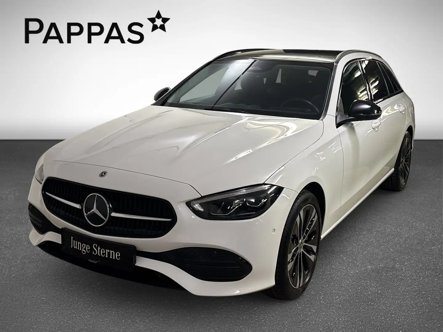 Mercedes-Benz C 300 e T-Modell PTS Cam Navi Pano AHK LED SHZ Weiß - 2