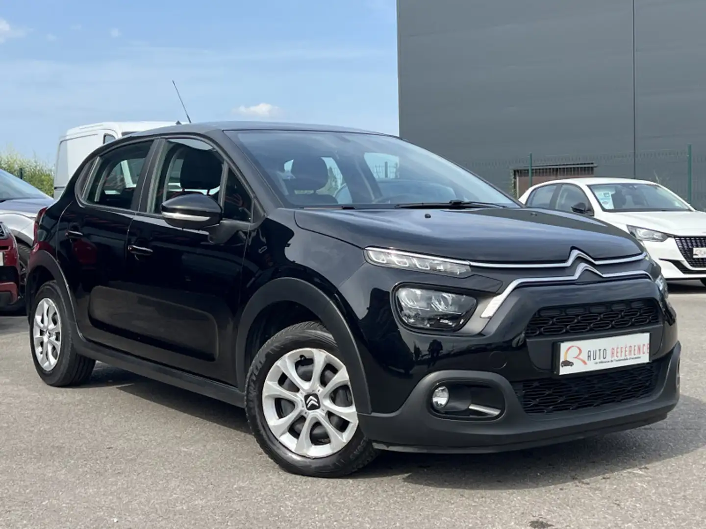 Citroen C3 1.5 BLUEHDI 100 CH CARPLAY / TEL Zwart - 2