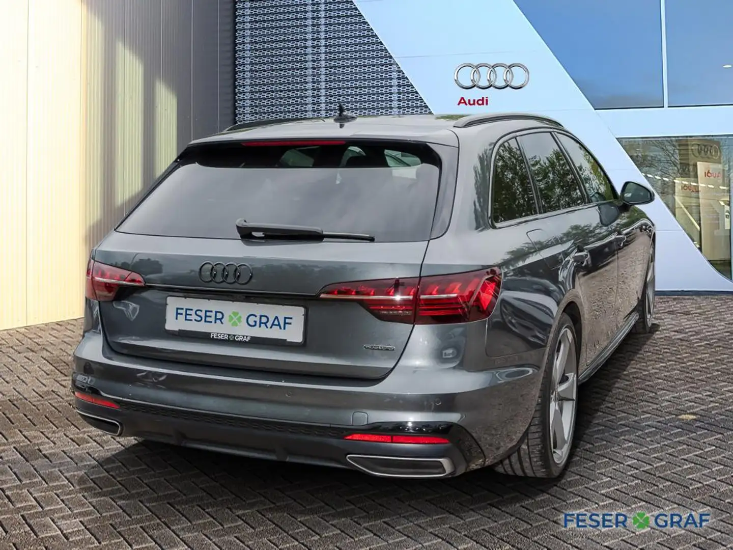 Audi A4 Avant 40 TDI qu. 2x S line/LED/B&O/HuD/Pano Grau - 2