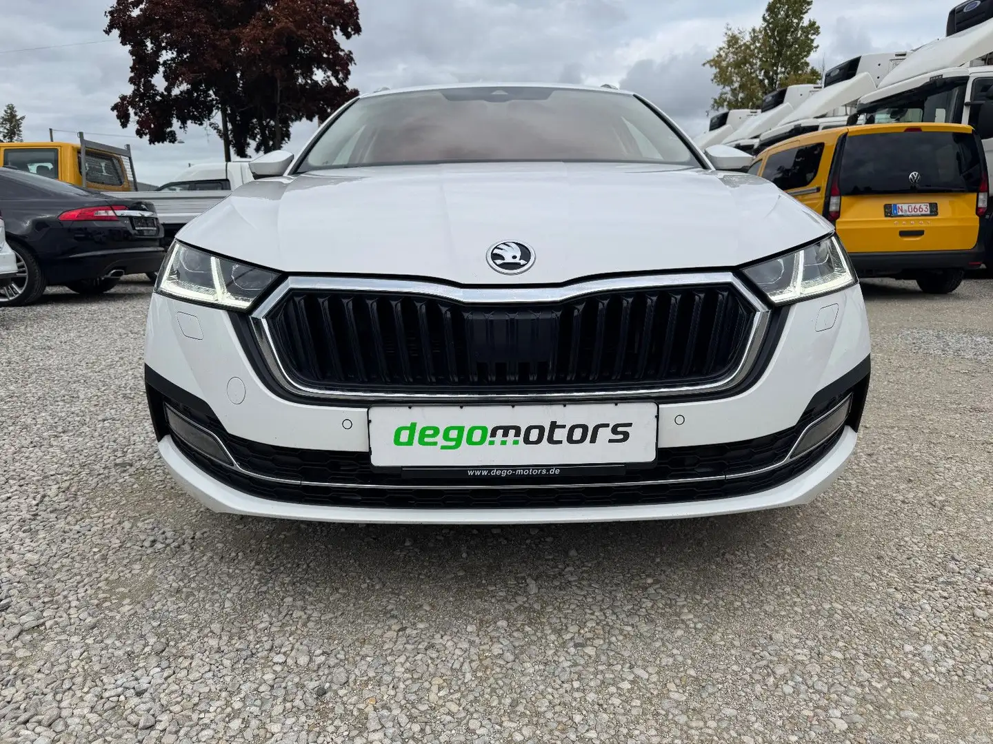 Skoda Octavia Combi Style Blanc - 2