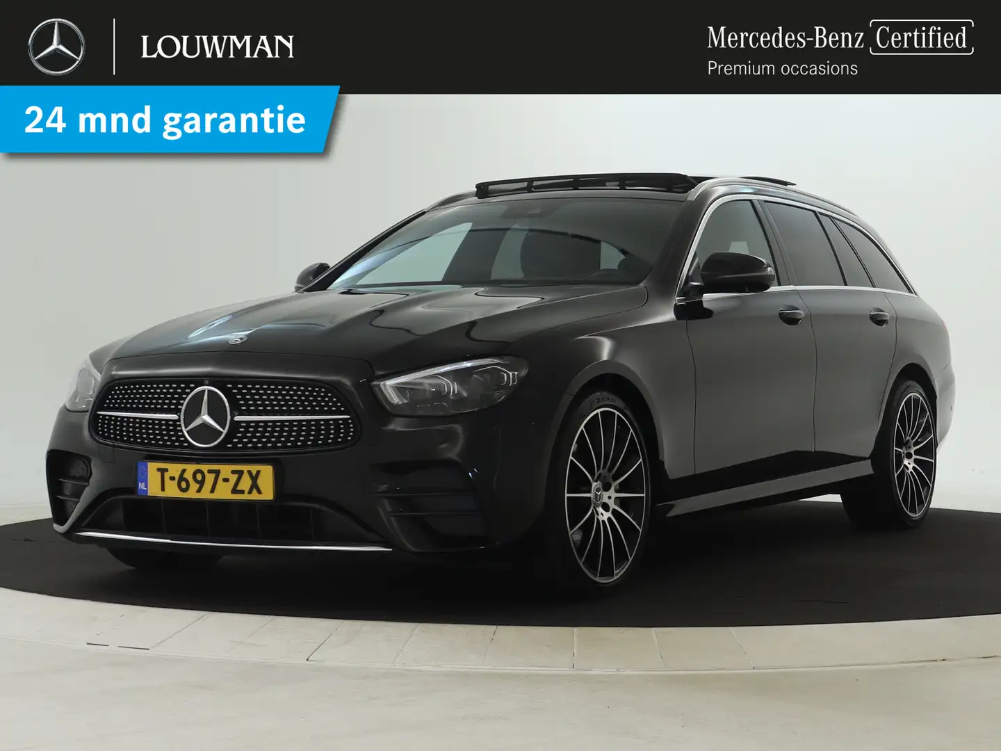 Mercedes-Benz E 400 Estate d 4MATIC AMG Line | Panoramadak | 360° came Černá - 1