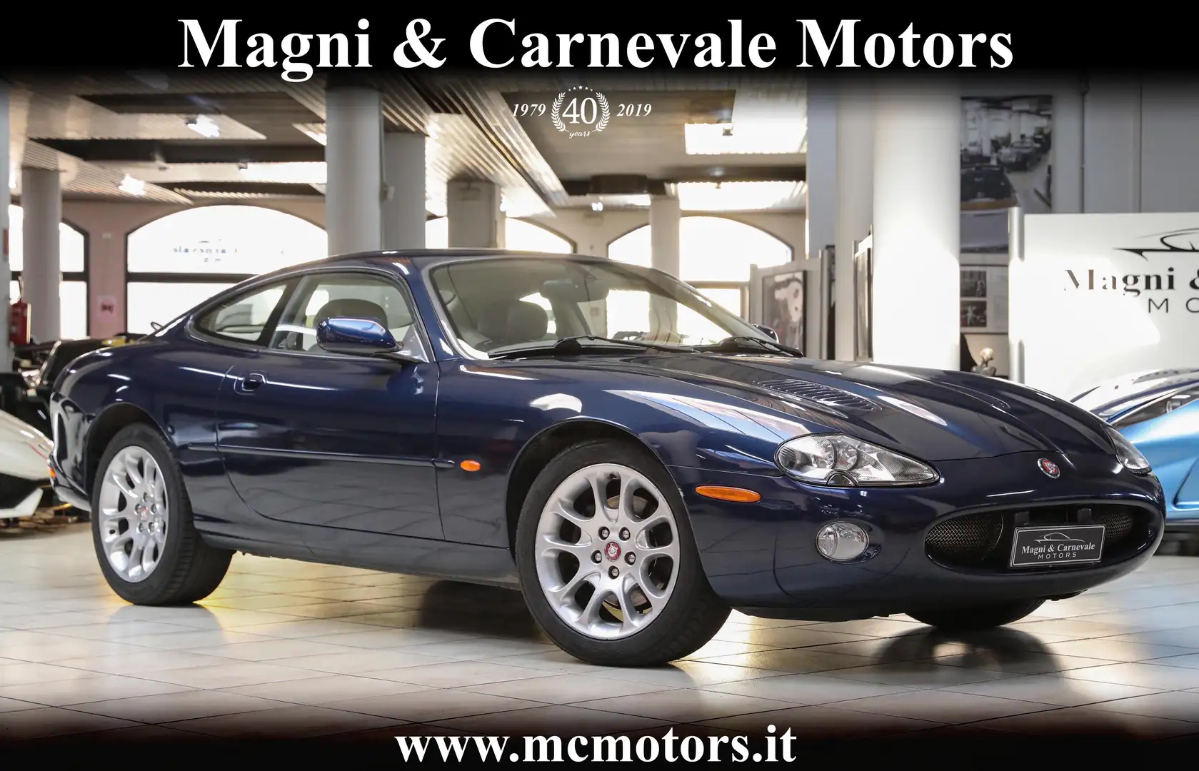 Jaguar XKR CLIMA AUTO|SEDILI FULL ELECTRIC|CRUISE|UFF. ITALIA Синій - 1
