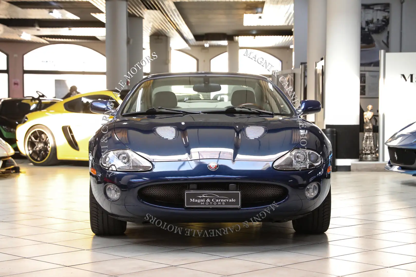 Jaguar XKR CLIMA AUTO|SEDILI FULL ELECTRIC|CRUISE|UFF. ITALIA Blu/Azzurro - 2