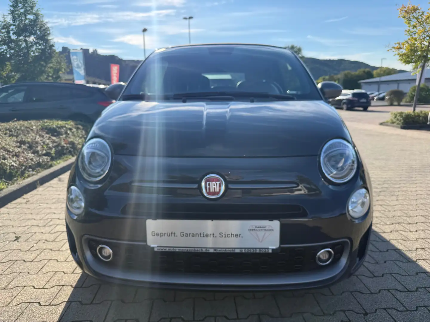 Fiat 500 Sport Schwarz - 1