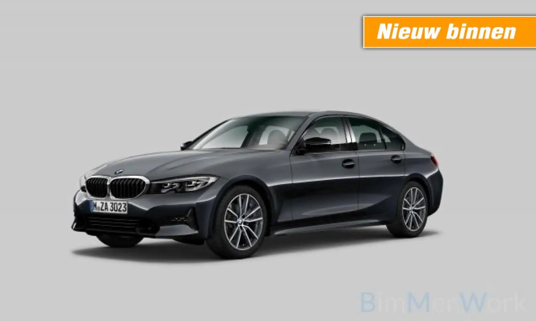 BMW 320 320i Sportline,Leer,LED,Stoelverw,Carplay,Dealer O Gris - 1
