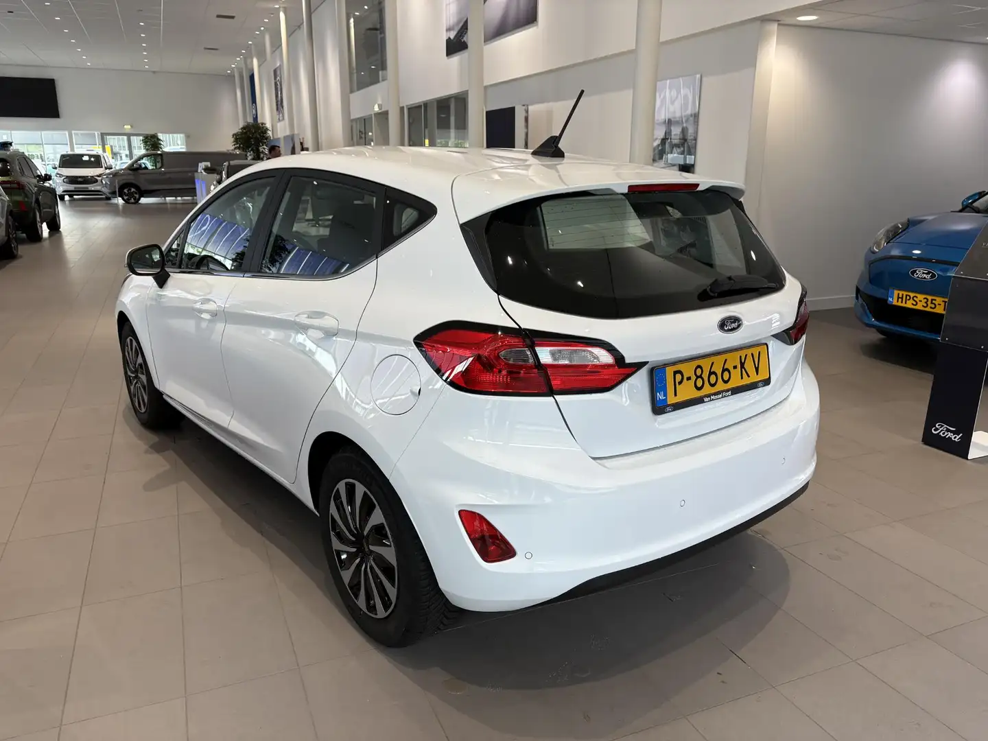 Ford Fiesta 1.0 EcoBoost Hybrid Titanium | CRUISE CONTROL | NA Blanc - 2