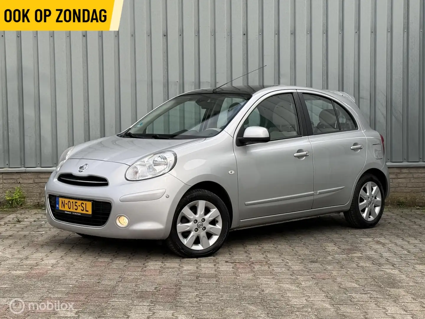 Nissan Micra 1.2 DIG-S Tekna | Automaat | PANO | Keyless | Gris - 1