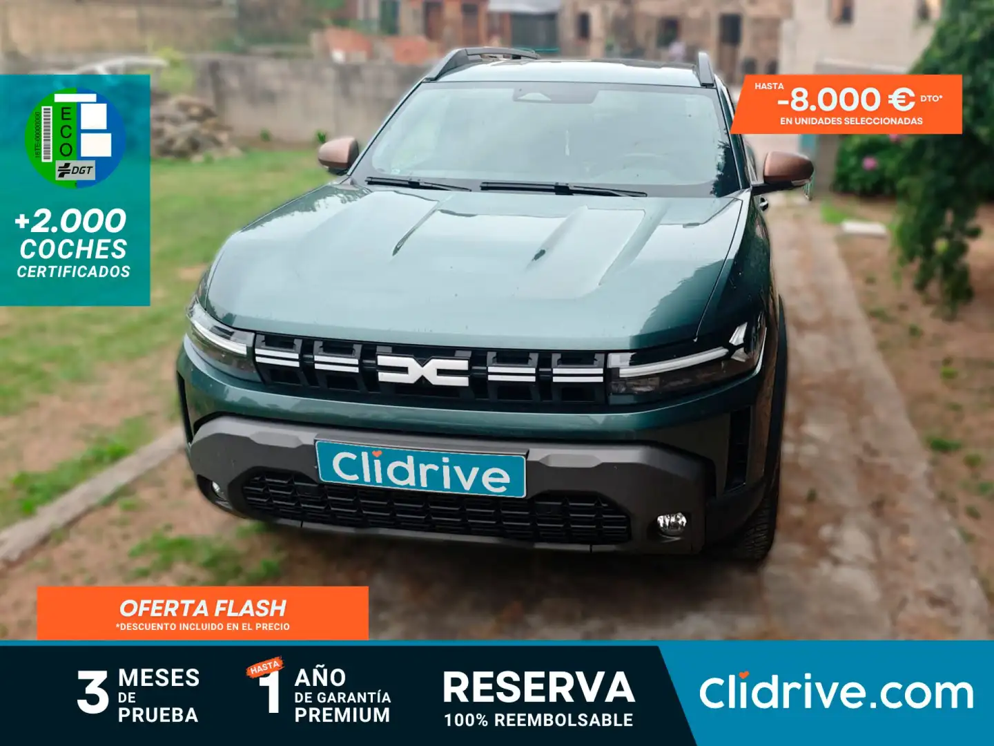 Dacia Duster 1.2 TCe Expression 4x4 96kW 48v Verde - 1