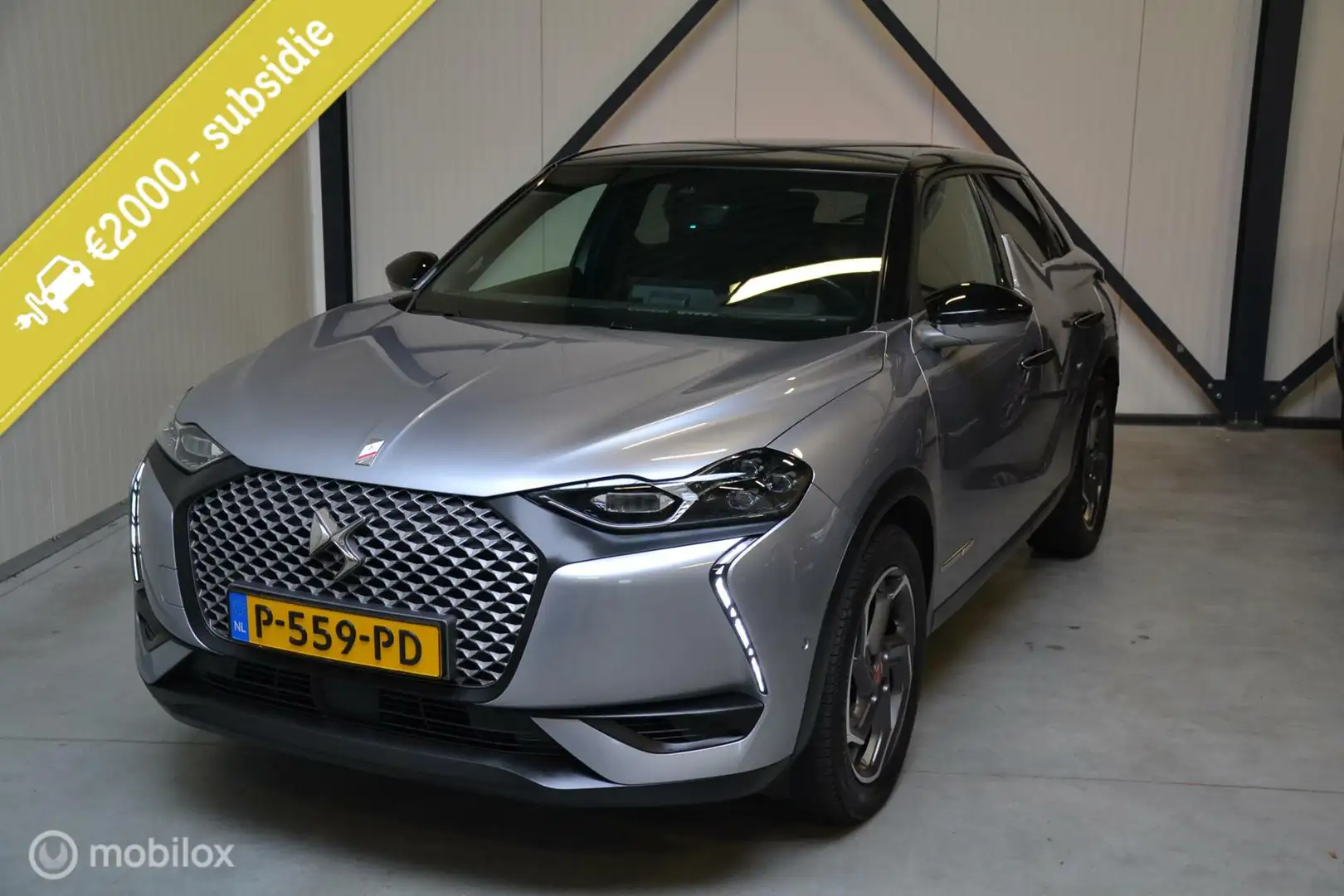 DS Automobiles DS 3 Crossback E-Tense Performance Line 50 kWh Subsidie Grey - 2